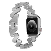 Zore ​​​Apple ile uyumlu Watch 38mm Kordon KRD-80 Metal Strap Kayış thumbnail 2