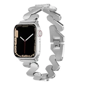 Zore ​​​Apple ile uyumlu Watch Ultra 49mm Kordon KRD-80 Metal Strap Kayış thumbnail 1