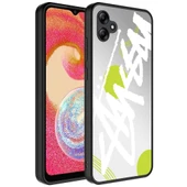 Zore Galaxy ile uyumlu A04E Kılıf Aynalı Desenli Kamera Korumalı Parlak Mirror Kapak - 5