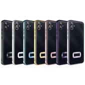 Zore Galaxy ile uyumlu A04E Kılıf Kamera Korumalı Logo Gösteren Omega Kapak - 2