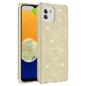 Zore Galaxy ile uyumlu A03 Kılıf Shining Silikon - 3
