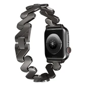 Zore ​​​Apple ile uyumlu Watch Ultra 49mm Kordon KRD-80 Metal Strap Kayış thumbnail 3