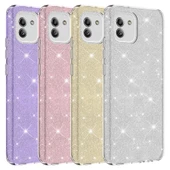 Zore Galaxy ile uyumlu A03 Kılıf Shining Silikon - 2