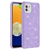 Zore Galaxy ile uyumlu A03 Kılıf Shining Silikon - 1