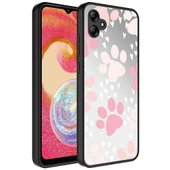 Zore Galaxy ile uyumlu A04E Kılıf Aynalı Desenli Kamera Korumalı Parlak Mirror Kapak - 8