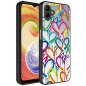 Zore Galaxy ile uyumlu A04 Kılıf Aynalı Desenli Kamera Korumalı Parlak Mirror Kapak - 1