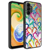 Zore Galaxy ile uyumlu A04S Kılıf Aynalı Desenli Kamera Korumalı Parlak Mirror Kapak - 4