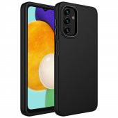 Galaxy A04 Kılıf Metal Çerçeve ve Buton Tasarımlı Silikon Luna Kapak - 1