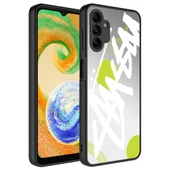 Zore Galaxy ile uyumlu A04S Kılıf Aynalı Desenli Kamera Korumalı Parlak Mirror Kapak - 5