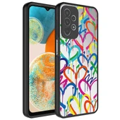 Zore Galaxy ile uyumlu A53 5G Kılıf Aynalı Desenli Kamera Korumalı Parlak Mirror Kapak - 4