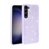 Zore Galaxy ile uyumlu S23 Plus Kılıf Parlak Taşlı Tasarım Ston Kapak - 4
