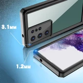 Zore Galaxy ile uyumlu S23 Ultra Kılıf 1-1 Su Geçirmez Kılıf - 5