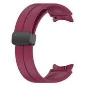 Zore Galaxy ile uyumlu Watch 4 44mm KRD-84 Silikon Kordon - 12