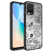 Zore Vivo ile uyumlu Y32 Kılıf Aynalı Desenli Kamera Korumalı Parlak Mirror Kapak - 7