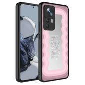 Zore Xiaomi ile uyumlu Mi 12T Kılıf Aynalı Desenli Kamera Korumalı Parlak Mirror Kapak - 9
