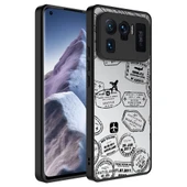 Zore Xiaomi ile uyumlu Mi 11 Ultra Kılıf Aynalı Desenli Kamera Korumalı Parlak Mirror Kapak - 7