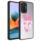 Xiaomi Redmi Note 10 Pro Kılıf Aynalı Desenli Kamera Korumalı Parlak Mirror Kapak - 1