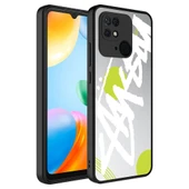 Zore Xiaomi ile uyumlu Redmi 10C Kılıf Aynalı Desenli Kamera Korumalı Parlak Mirror Kapak - 5