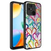 Zore Xiaomi ile uyumlu Redmi 10C Kılıf Aynalı Desenli Kamera Korumalı Parlak Mirror Kapak - 4