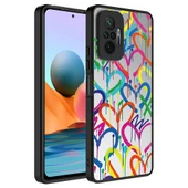 Zore Xiaomi ile uyumlu Redmi Note 10 Pro Kılıf Aynalı Desenli Kamera Korumalı Parlak Mirror Kapak - 4