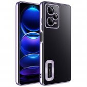 Xiaomi Redmi Note 12 5G Kılıf Kamera Korumalı Logo Gösteren Omega Kapak - 1