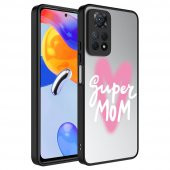 Xiaomi Redmi Note 12 Pro 4G Kılıf Aynalı Desenli Kamera Korumalı Parlak Mirror Kapak - 1