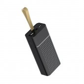 B-33 Hızlı Şarj Özellikli Askılı Led Göstergeli Taşınabilir Powerbank 30000mAh - 1
