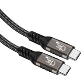 Zore QG01 Type-C to Type-C USB4 PD Data Kablosu 240W 40Gbps 8K@60Hz 0.5 Metre - 4