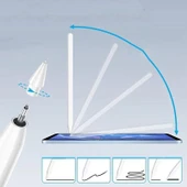 Zore Pencil 09 Palm-Rejection Magnetik Şarj ve Eğim Özellikli Dokunmatik Çizim Kalemi - 9