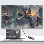 Zore QG01 Type-C to Type-C USB4 PD Data Kablosu 240W 40Gbps 8K@60Hz 1.2 Metre thumbnail 10