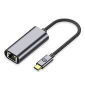 Zore QG04 Type-C to RJ45 Ethernet Dönüştürücü Kablo 1024Mbps 22cm - 1