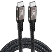 Zore QG01 Type-C to Type-C USB4 PD Data Kablosu 240W 40Gbps 8K@60Hz 0.5 Metre - 3