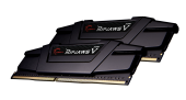 GSKILL  RipjawsV Siyah DDR4-3600Mhz CL16 32GB 2X16GB DUAL 16-19-19-39 1.35V - 2