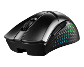 MSI  GG CLUTCH GM51 LIGHTWEIGHT WIRELESS GAMING MOUSE MAX 26000 DPI OPTIK SENSOR 7KEY WITH WHEEL RGB LED MYSTIC LIGHT KABLOSUZ OYUNCU FARESI - 3