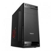 PowerBoost  VK-A002S 250w ATX Shiny Piano Siyah Kasa - 1