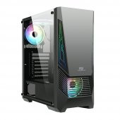 PowerBoost  VK-G2051S USB 3.0 ATX, ARGB Fan ve Stirp Siyah Kasa PSU Yok - 1