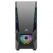 PowerBoost  VK-G2051S USB 3.0 ATX, ARGB Fan ve Stirp Siyah Kasa PSU Yok - 2
