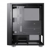 PowerBoost VK-G3403S 650w 80+ USB3.0 Kirmizi LED fan Mesh Panel kasa - 3