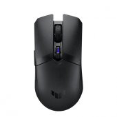 ASUS TUF GAMING M4 WIRELESS GAMING MOUSE DUAL WIRELESS MODU BLUETOOTH/RF 2.4 GHz 12.000 DPI OPTIK SENSÖR 6 PROGRAMLANABILIR TUS PBT ANTIBAKTERIYEL ÜST KAPLAMA - 1