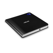 ASUS - SBW-06D5H-U HARİCİ İNCE BLU-RAY YAZICI M-DİSC USB TYPE-C VE TYPE-A DESTEKLİ SİYAH - 1