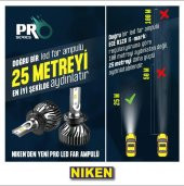 Niken Far Ampulü Led Xenon Pro Serisi H10 - 7
