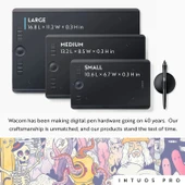 Wacom Intuos Pro Büyük Bluetooth Grafik Çizim Tableti - 4