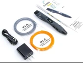 SCRIB3D Gelişmiş 3D Baskı Kalemi - 20 Feet Filament, Şablon Kitabı - 3