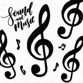 Movas Sanat Ses Ve Müzik | Elmas Mozaik Tablo | Mozaik Puzzle | 50x50 | E2020612 - 1