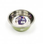 Playfull Kaydırmaz Tabanlı Çelik Mama veya Su Kabı 12 Cm - 1