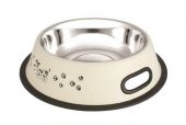 Playfull Desenli Çelik Mama ve Su Kabı 8 Oz - 1