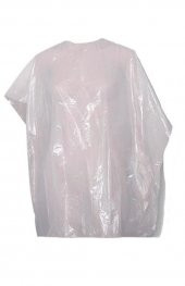 Tek Kullanımlık Penuar Naylon Çalışma Boya Mutfak Etkinlik Kuaför Önlüğü Apron Kullan At - 1