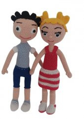 Tinky ve Minky Amigurumi Organik Oyuncak - 1