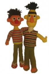 Edi ile Büdü Amigurumi Organik Oyuncak - 1
