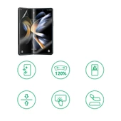 Vendas Samsung Galaxy Z Flip 3 Uyumlu Hizalama Aparatlı S-Fit Body Ekran Koruyucu - 10